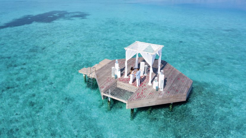 Свадебная церемония в Kandima Maldives 5*